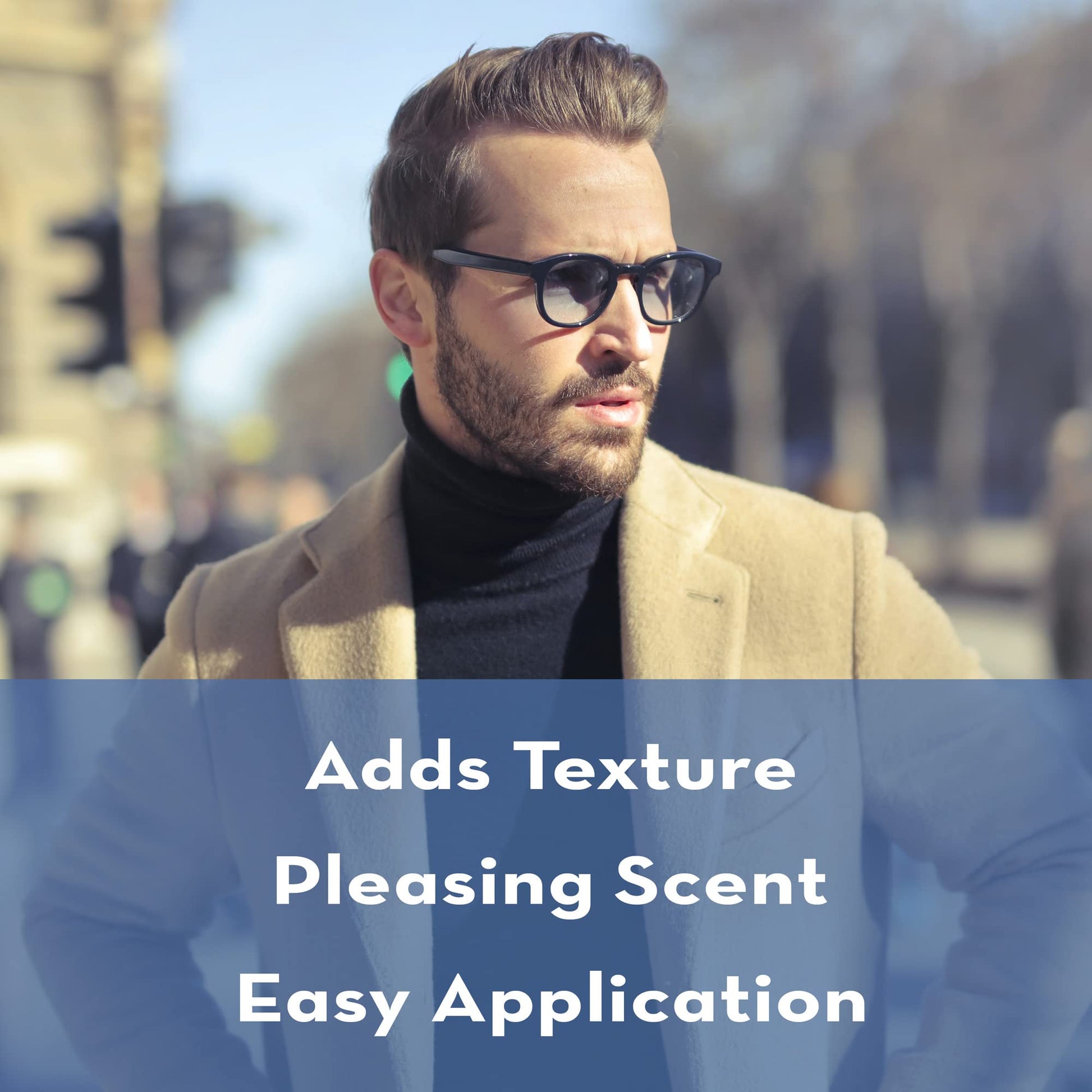 Layrite mild cream soda scented texturizing pomade cream open jar display