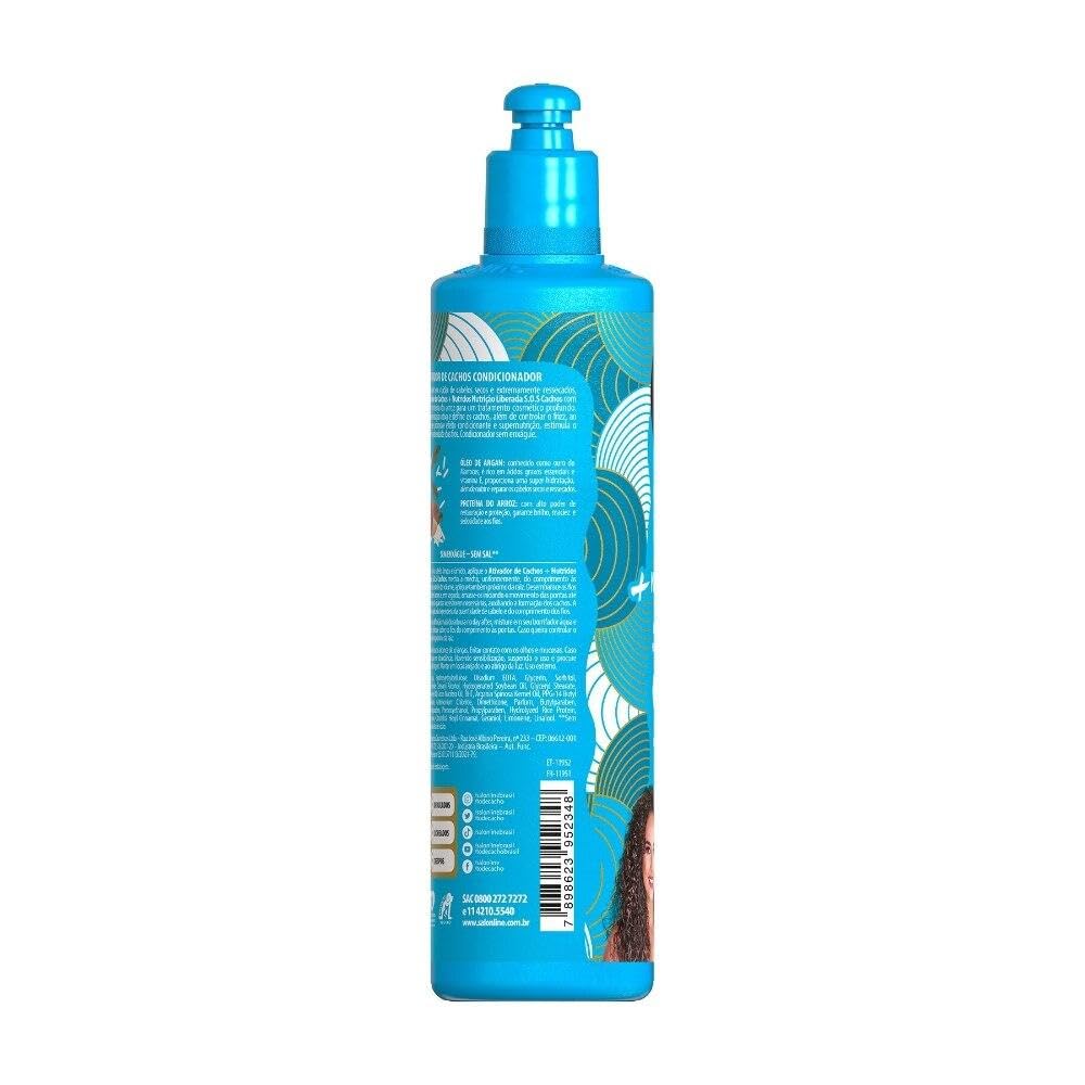 Professional Salon Line S.O.S Cachos Argan oil hair care bottle