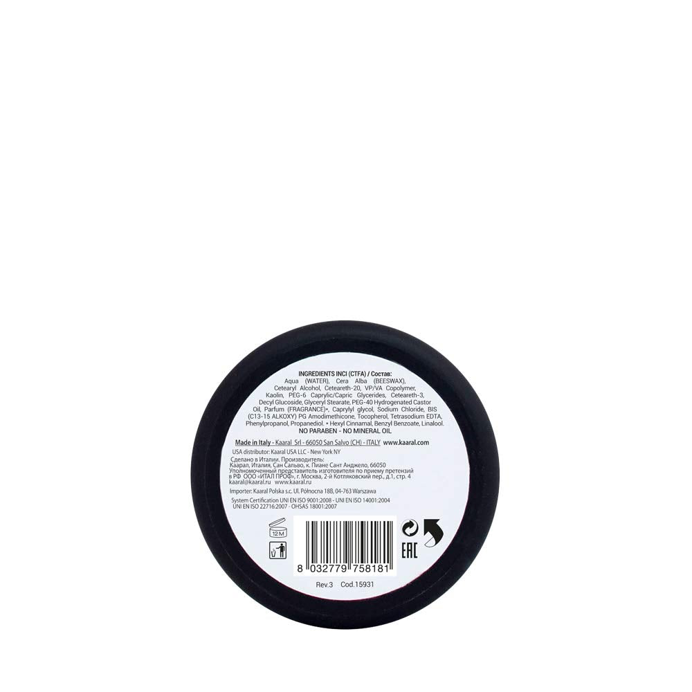 Kaaral Molding Matte Paste 80ml container texture and definition product