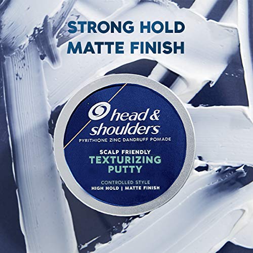 Head And Shoulders mens styling putty texture detail