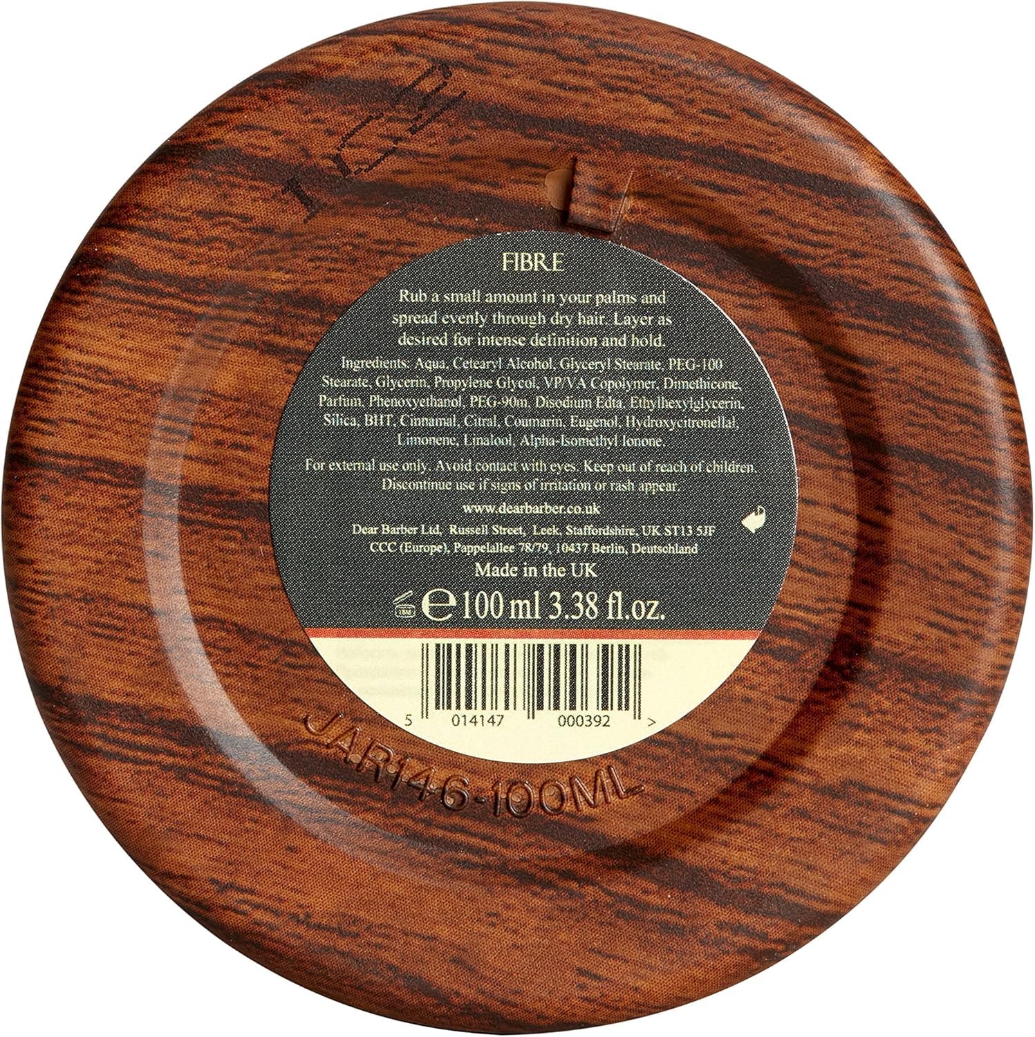 Authentic USA imported hair styling fiber paste for men