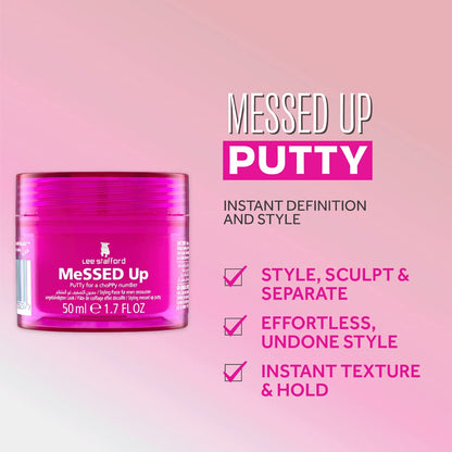 Lee Stafford Messed Up Putty texture and consistency