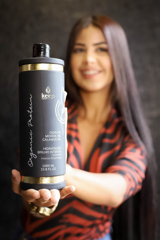 Keep Cosmeticos Brazilian Keratin Treatment bottle label details