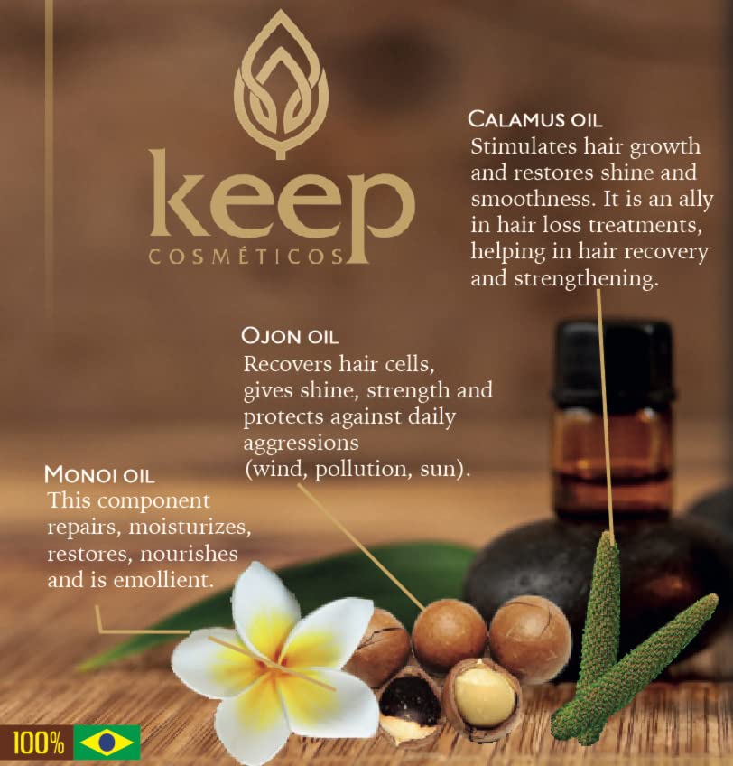Authentic USA imported Keep Cosmeticos hair volume reduction treatment