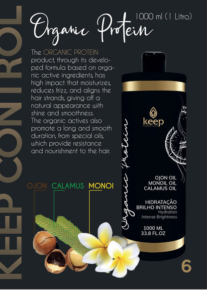 Keep Cosmeticos Reconstructor Reductor organic hair care bottle