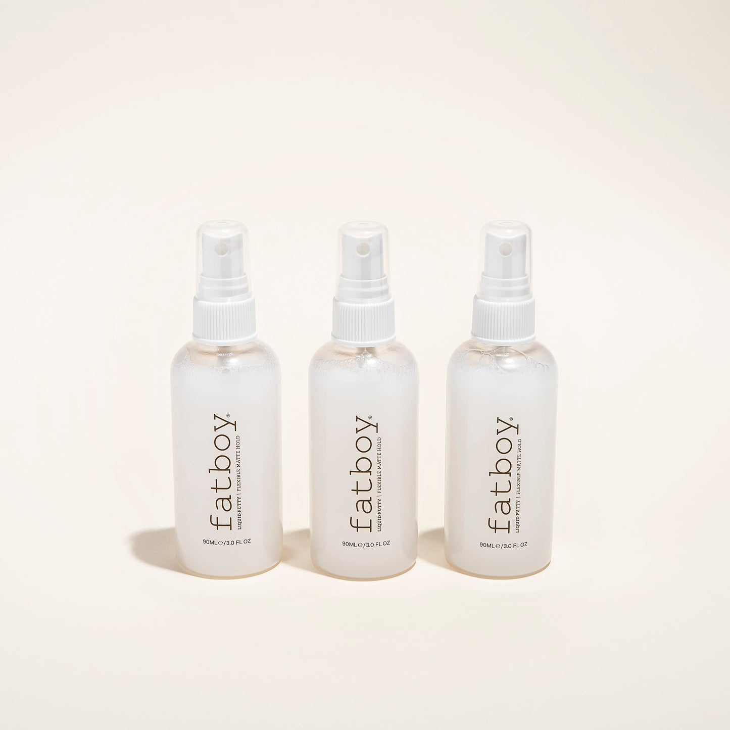 Professional hair styling with Fatboy Liquid Putty