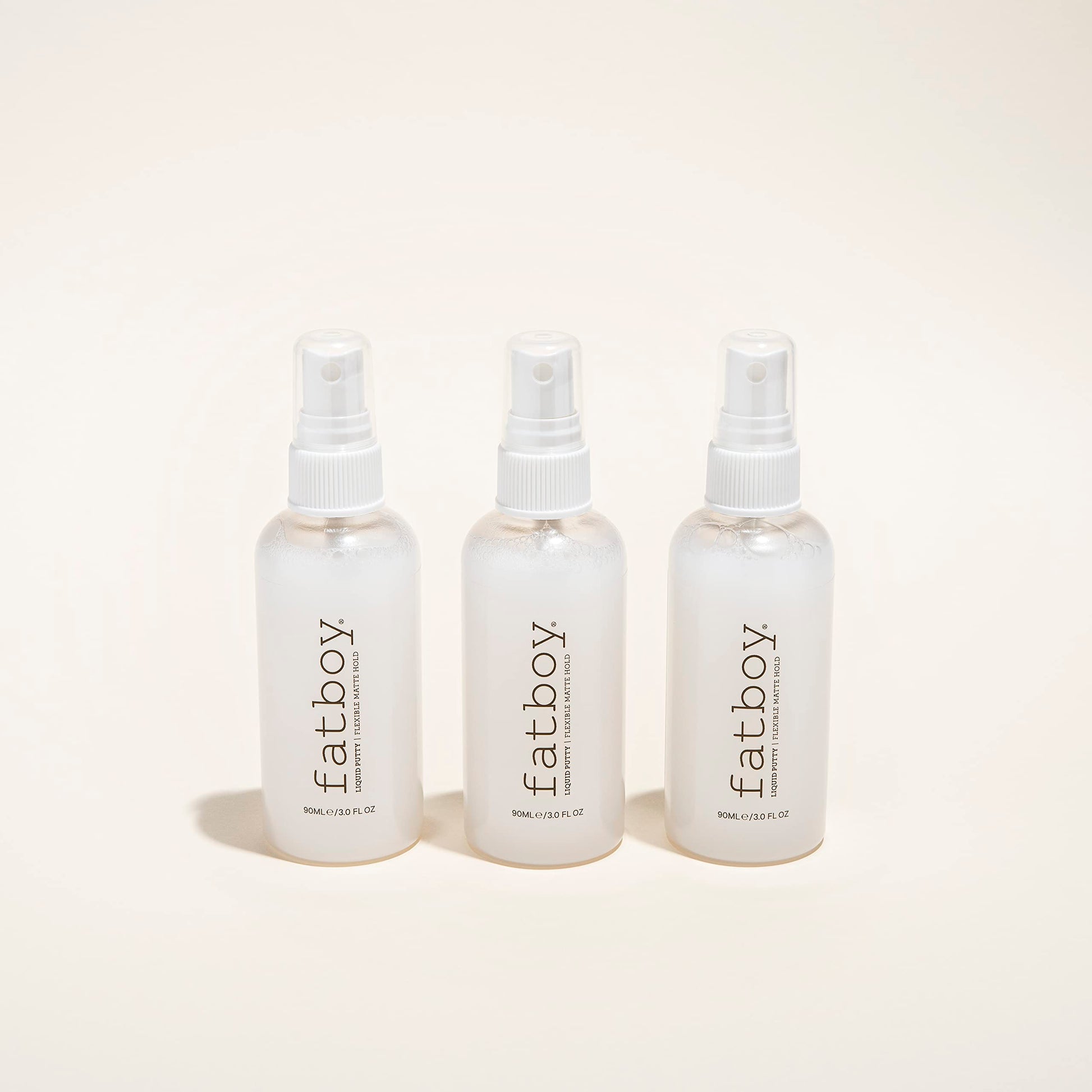 Professional hair styling with Fatboy Liquid Putty