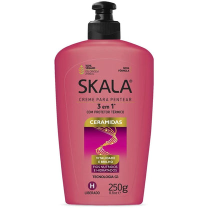 Authentic Skala Ceramidas G3 vegan hair cream 250 grams imported product