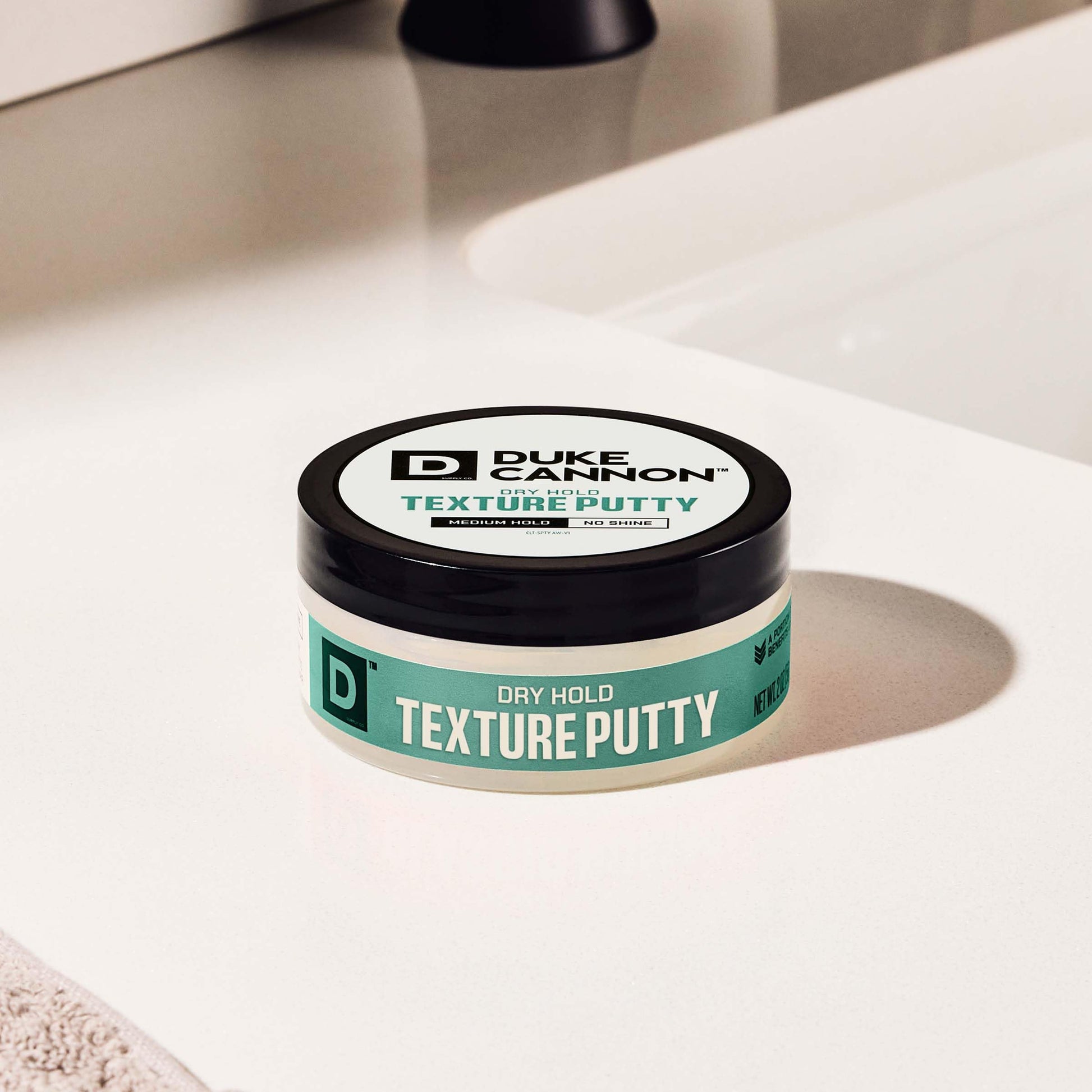 Duke Cannon sculpting paste for men grooming kit