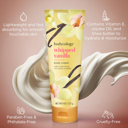 Authentic USA imported Bodycology vanilla body moisturizer for dry skin care
