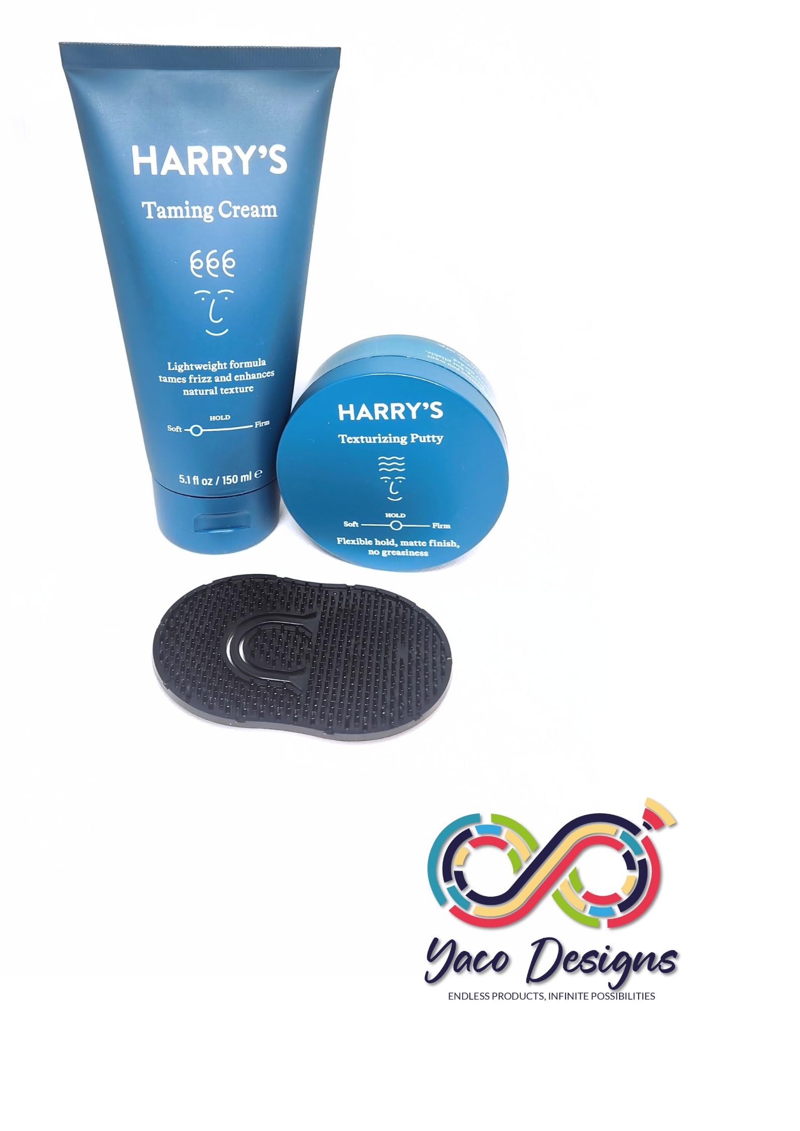 Bundled pocket comb included in Yaco Designs hair set