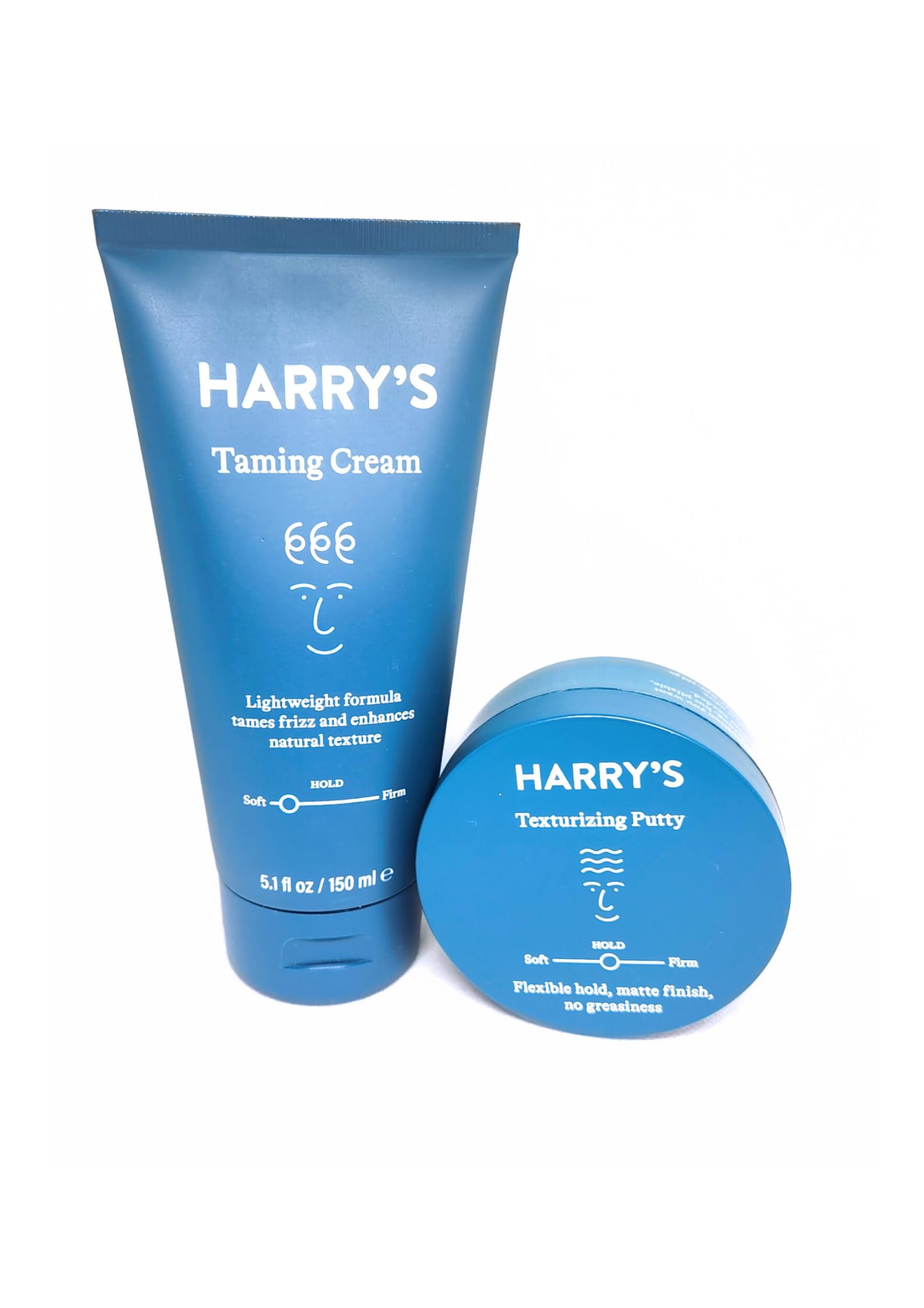 Texturizing hair putty texture and styling application