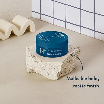 Harry's grooming putty for men matte finish result