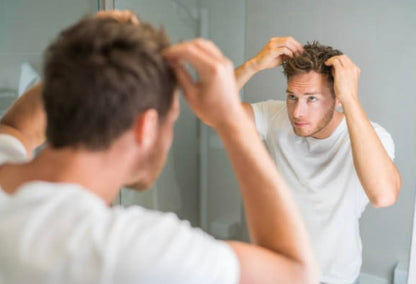 Razor MD hair fiber label and product information