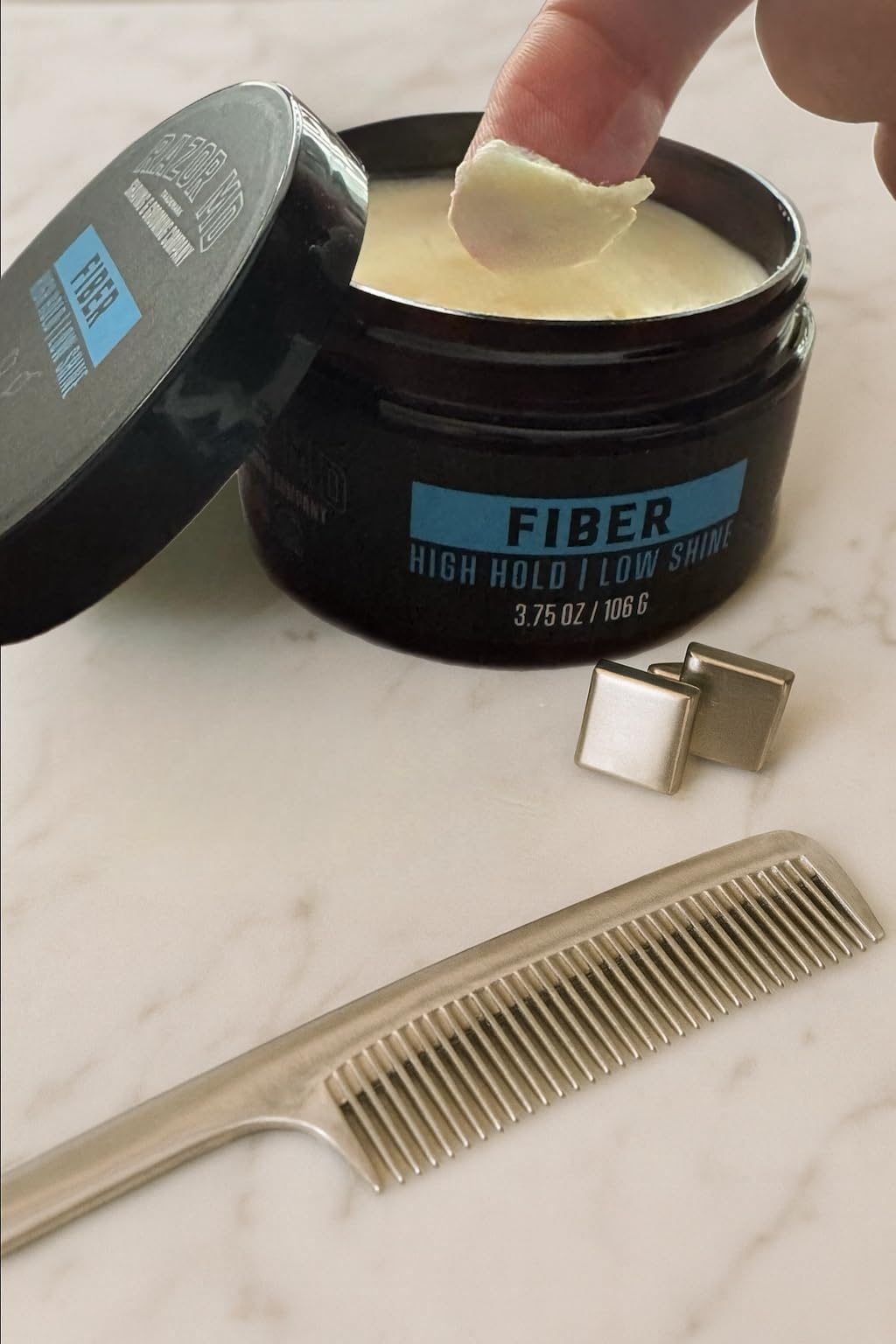 Side view of Razor MD styling fiber jar