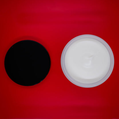 Pete and Pedro branding on styling putty jar