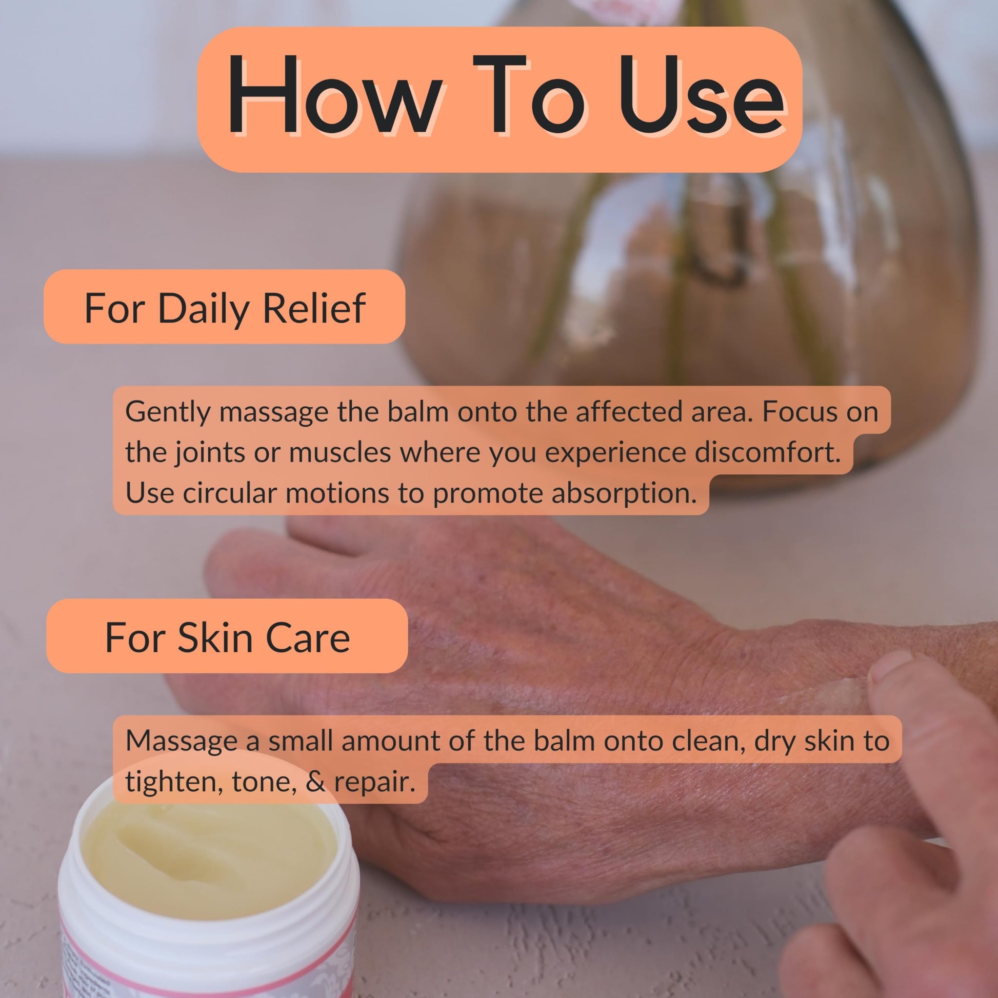 Vitality Extracts authentic USA imported personal care skincare product packaging