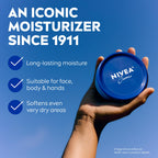 Nivea Creme 16 ounce container top open view
