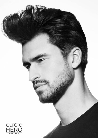 Authentic Eufora Hero for Men styling putty imported hair care.