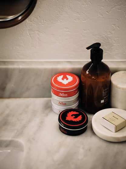 Atlas Black Edition grooming product set