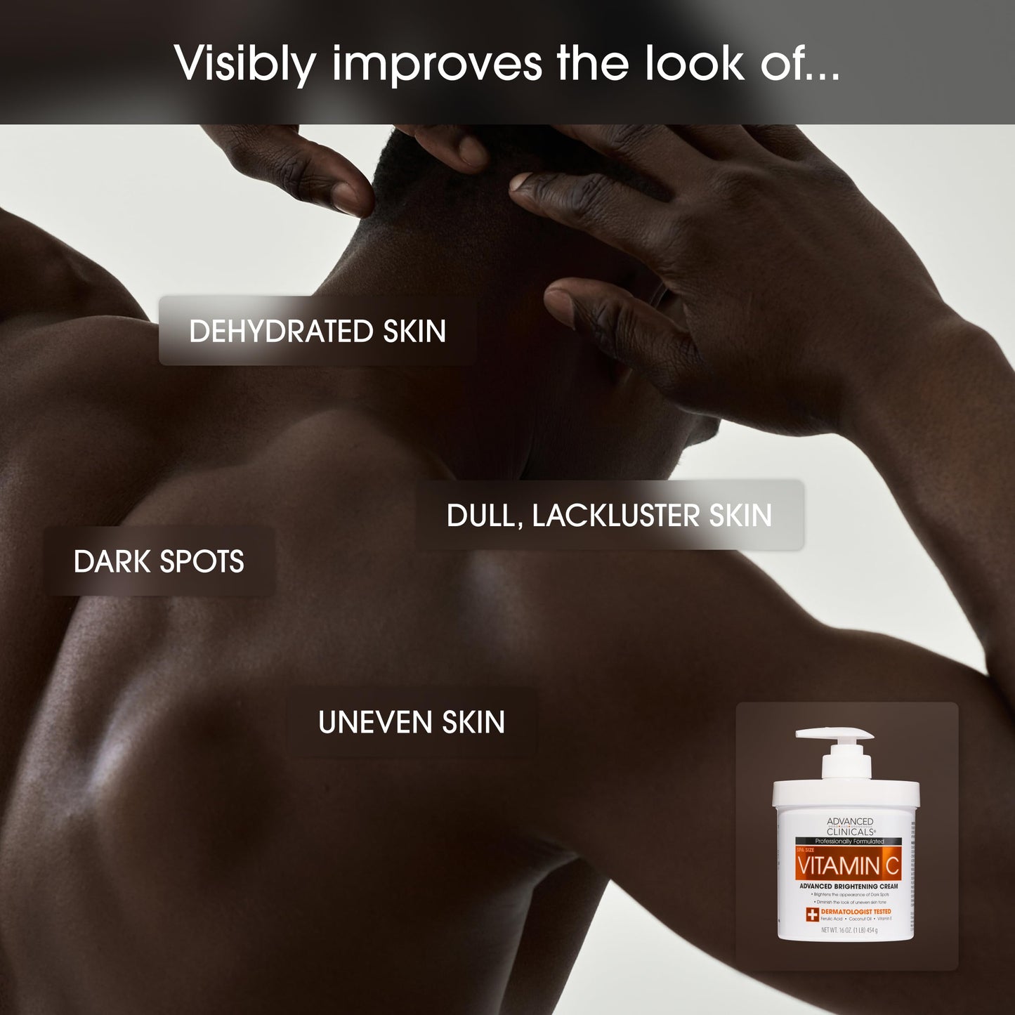 Advanced Clinicals Moisturizer Ingredients Including Ferulic Acid And Aloe Vera