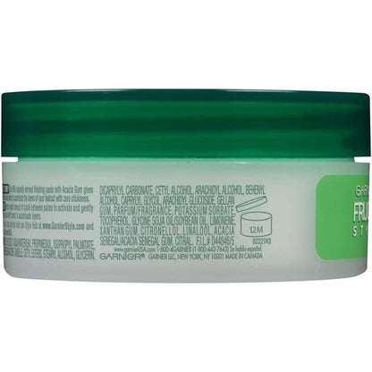 Garnier Fructis Style Pure Clean Finishing Paste label detail