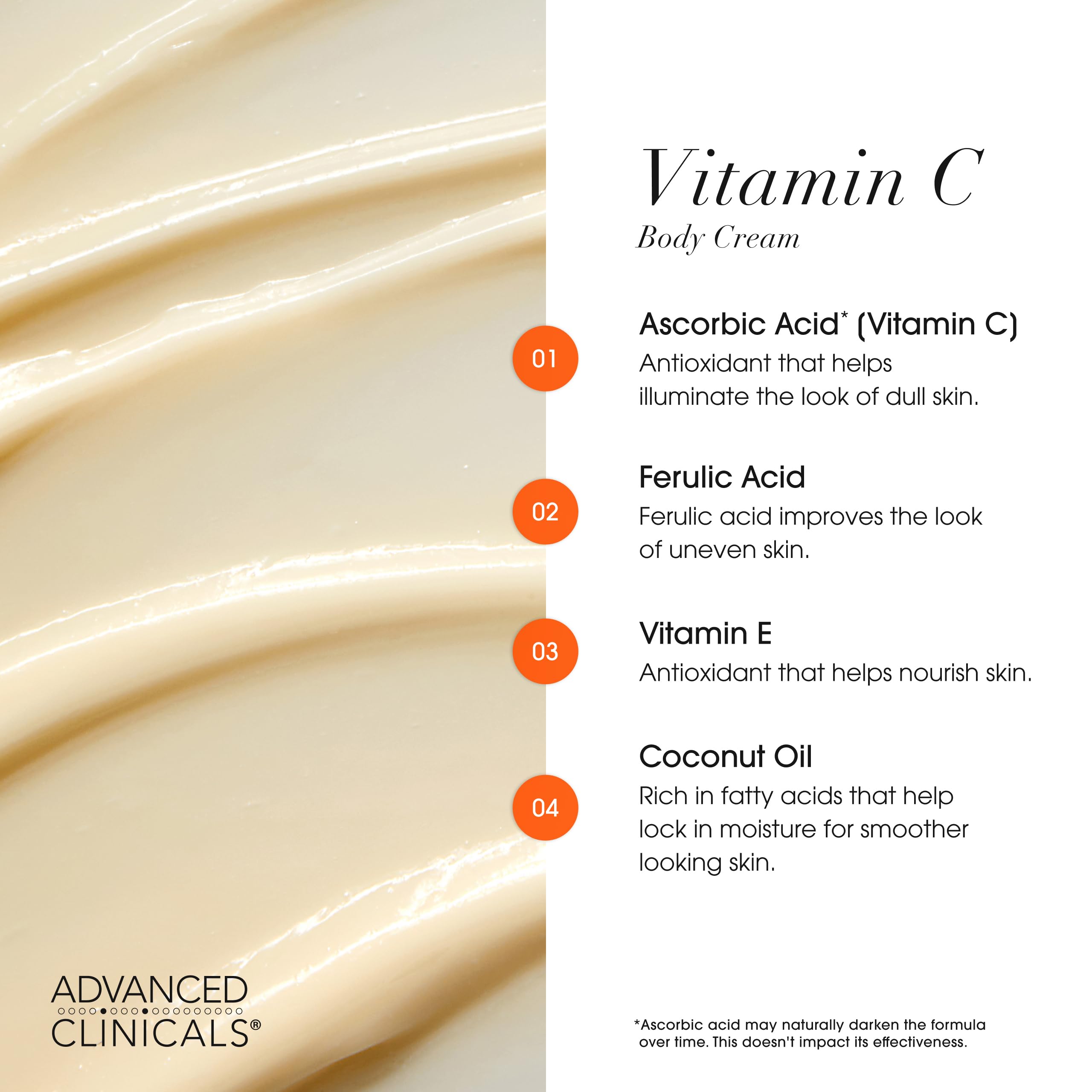 Before And After Skin Tone Results Using Vitamin C Brightening Cream