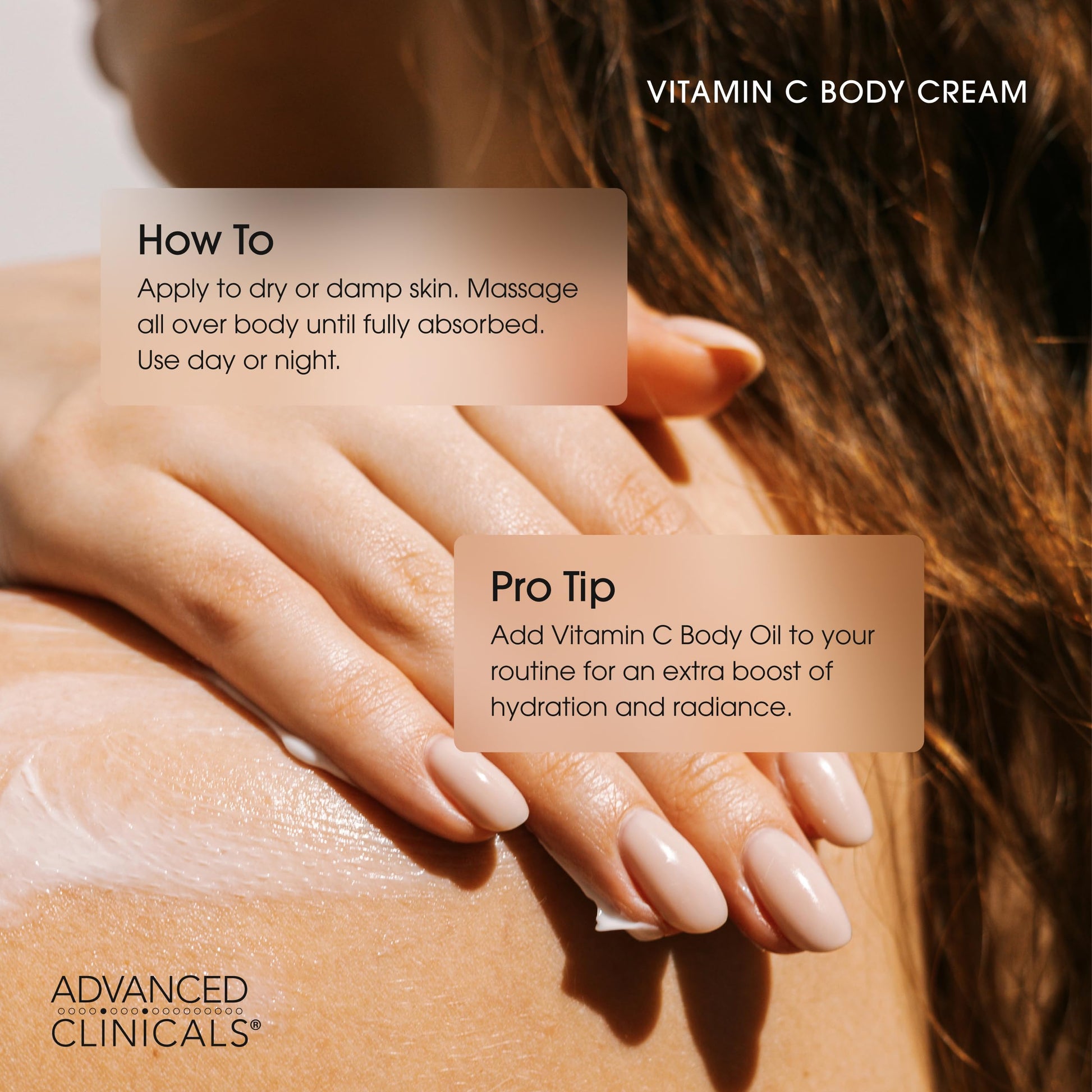 Advanced Clinicals Anti Aging Face And Body Skincare Application