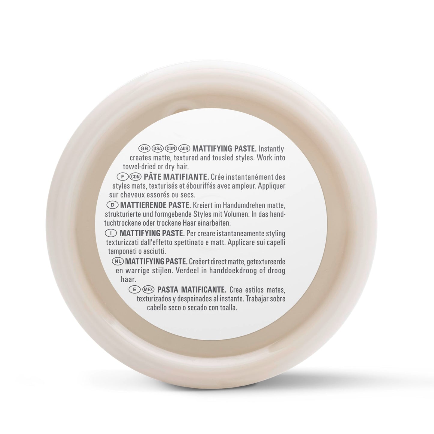 Goldwell StyleSign Mattifying Paste texture close up