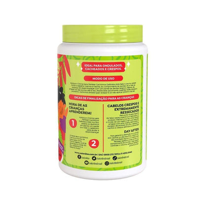 1kg Salon Line vegan hair cream for curly hair