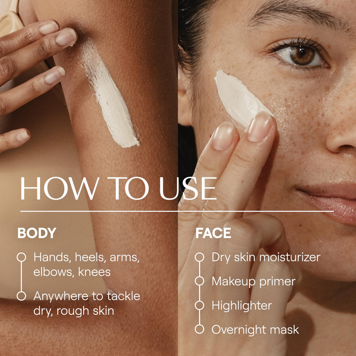 Hydrating multi purpose moisturizer by Weleda side profile view