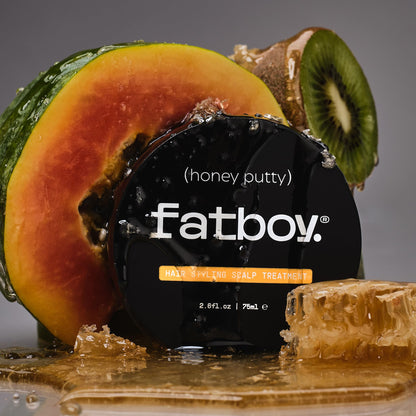 Detailed view of Fatboy Honey Putty container