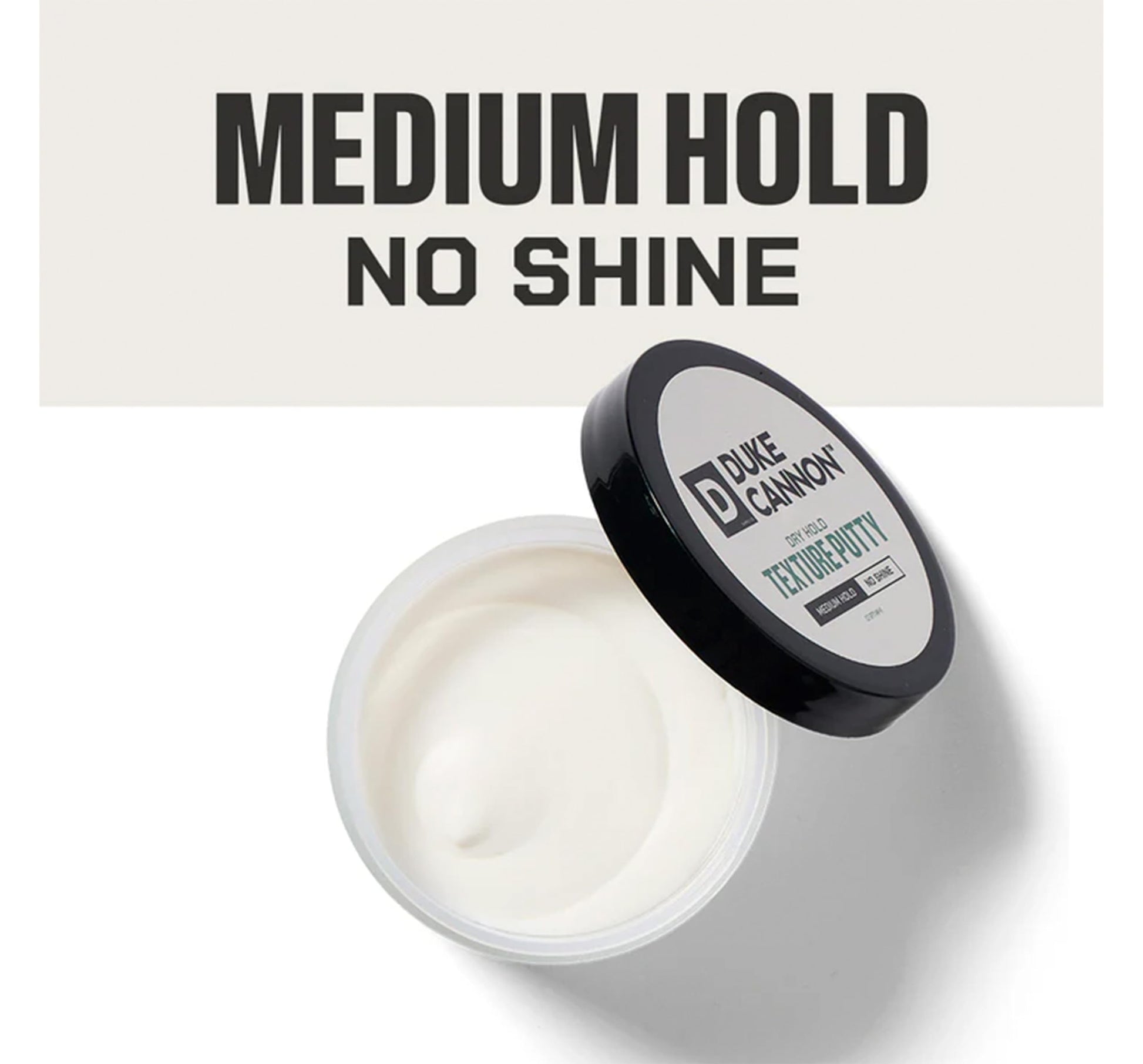 Duke Cannon hair putty texture and consistency