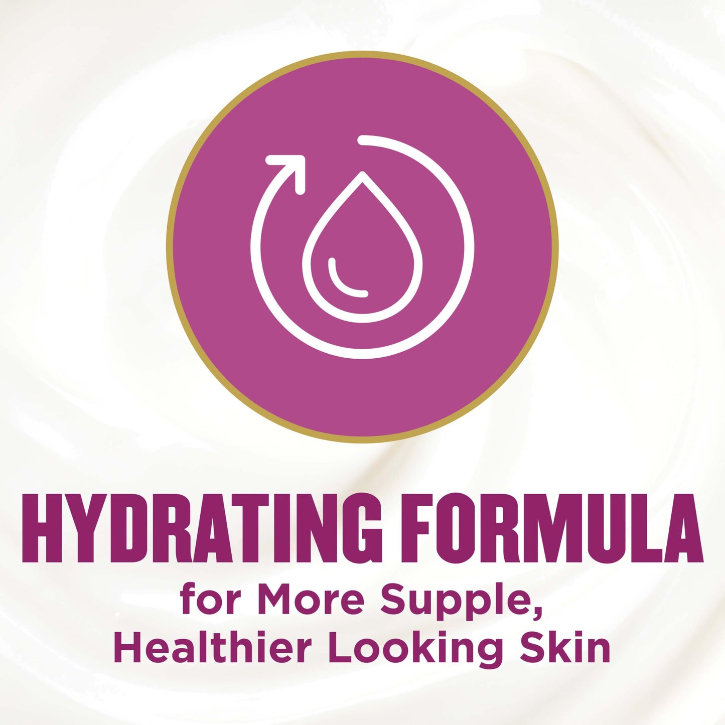 Fragrance free Gold Bond neck cream back label showing key ingredients