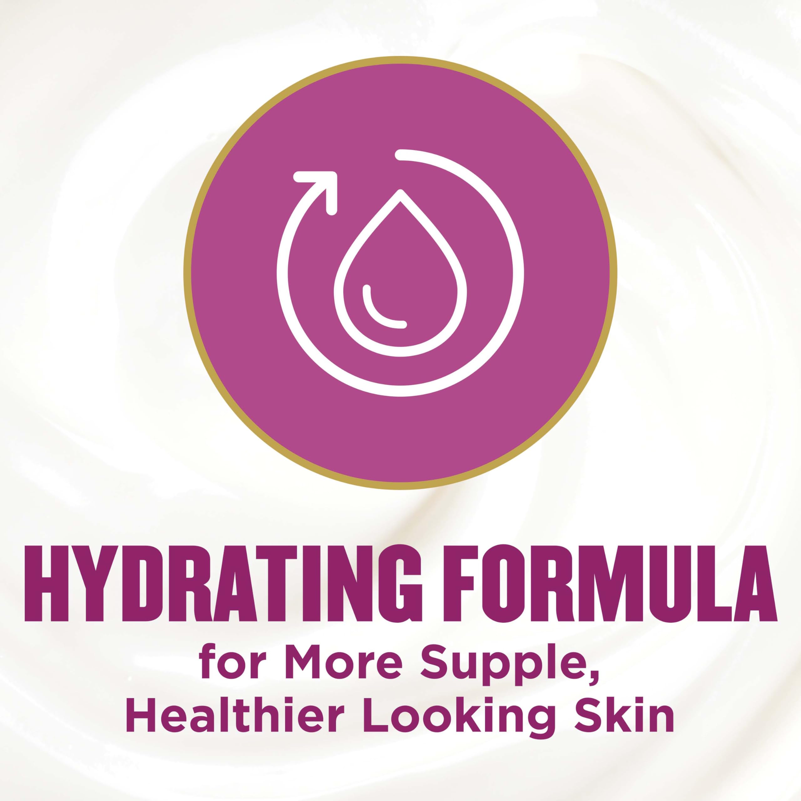Fragrance free Gold Bond neck cream back label showing key ingredients