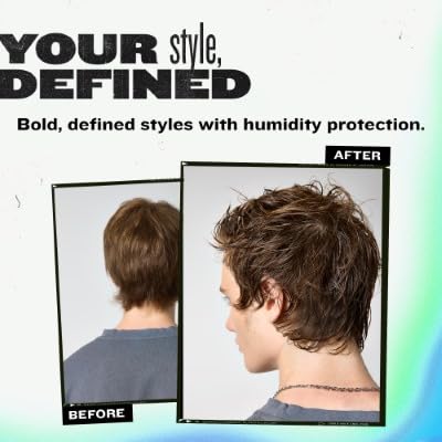 Back view of Tigi Bed Head Manipulator packaging showing ingredients