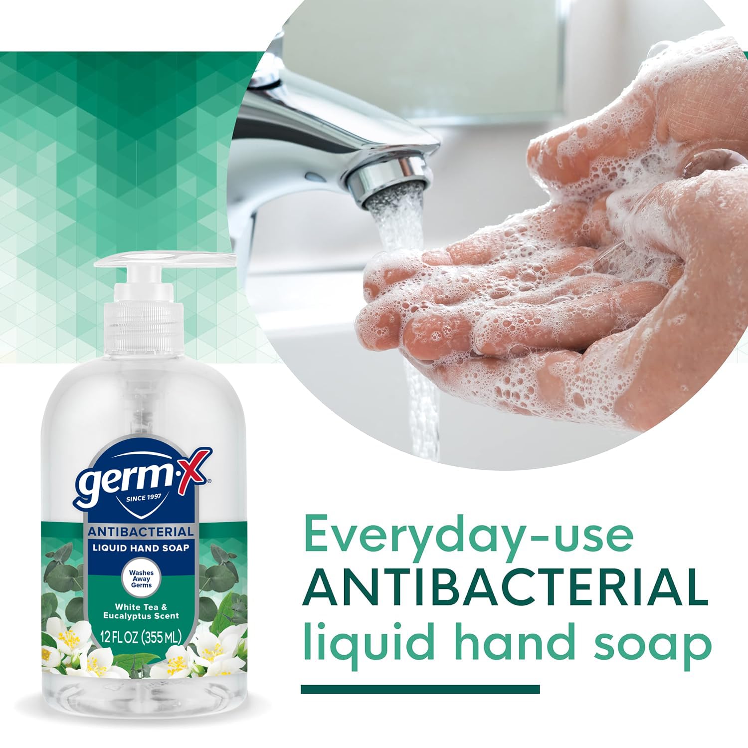 Authentic Germ-X hand soap USA import packaging