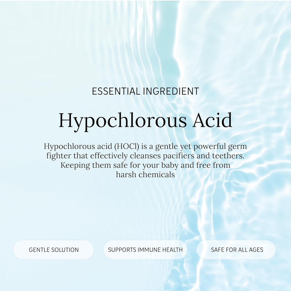 Littley hypochlorous acid spray bottle in travel size