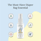 Littley infant hand cleanser rear ingredients label