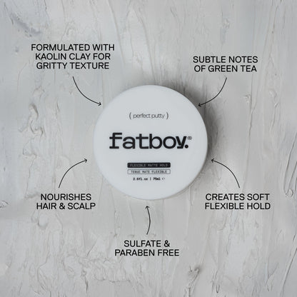 Fatboy Hair Perfect Putty ingredient label view