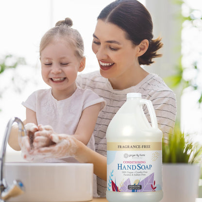 Authentic USA imported Ginger Lily Farms unscented hand wash refill