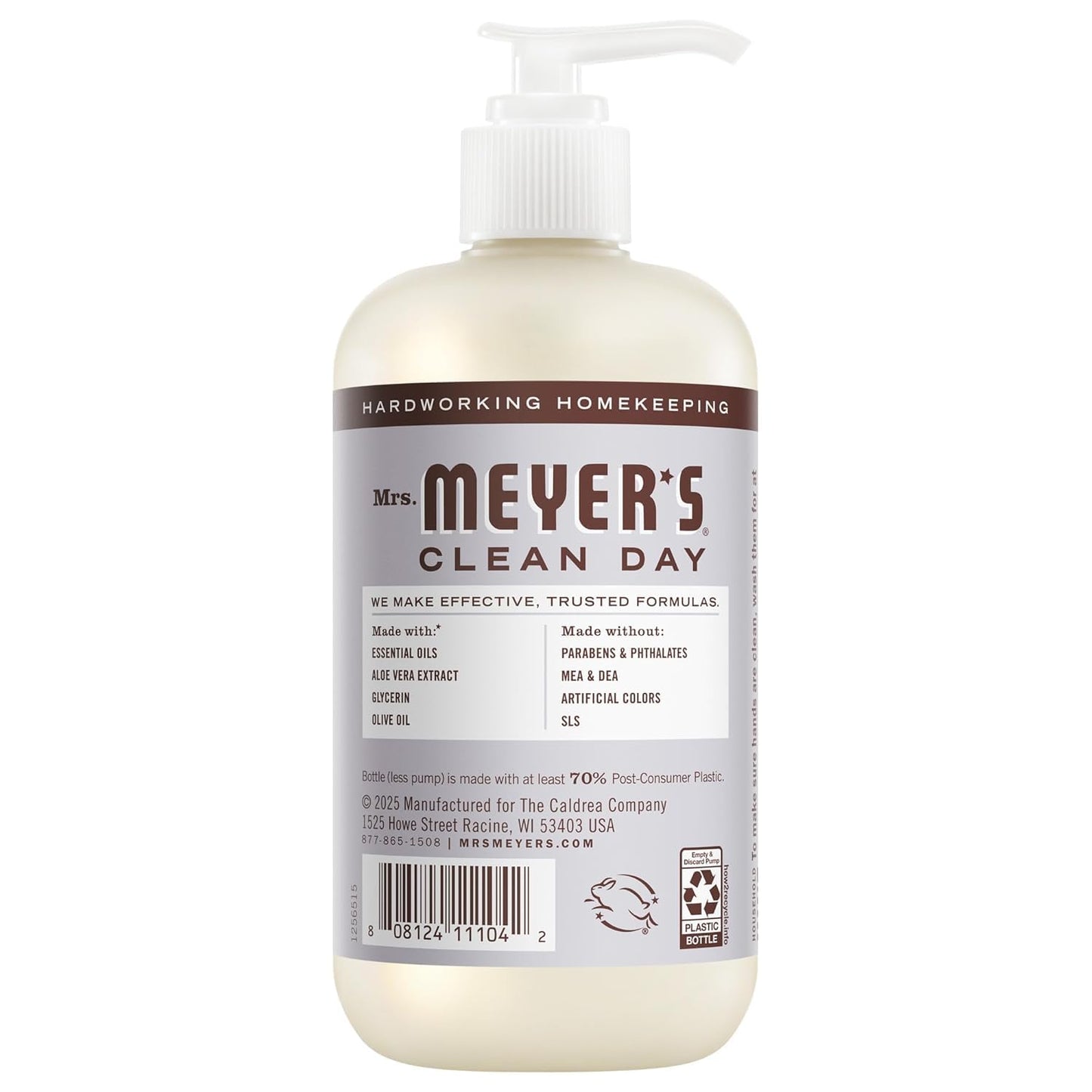 Mrs. Meyer's Clean Day hand soap variety pack packaging labels close up view