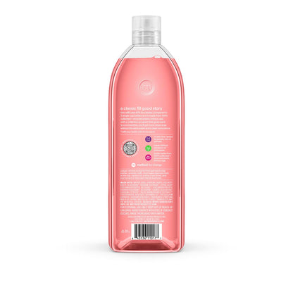 Method liquid hand wash refill thirty four fluid ounce packaging displaying the ingredient list and product benefits