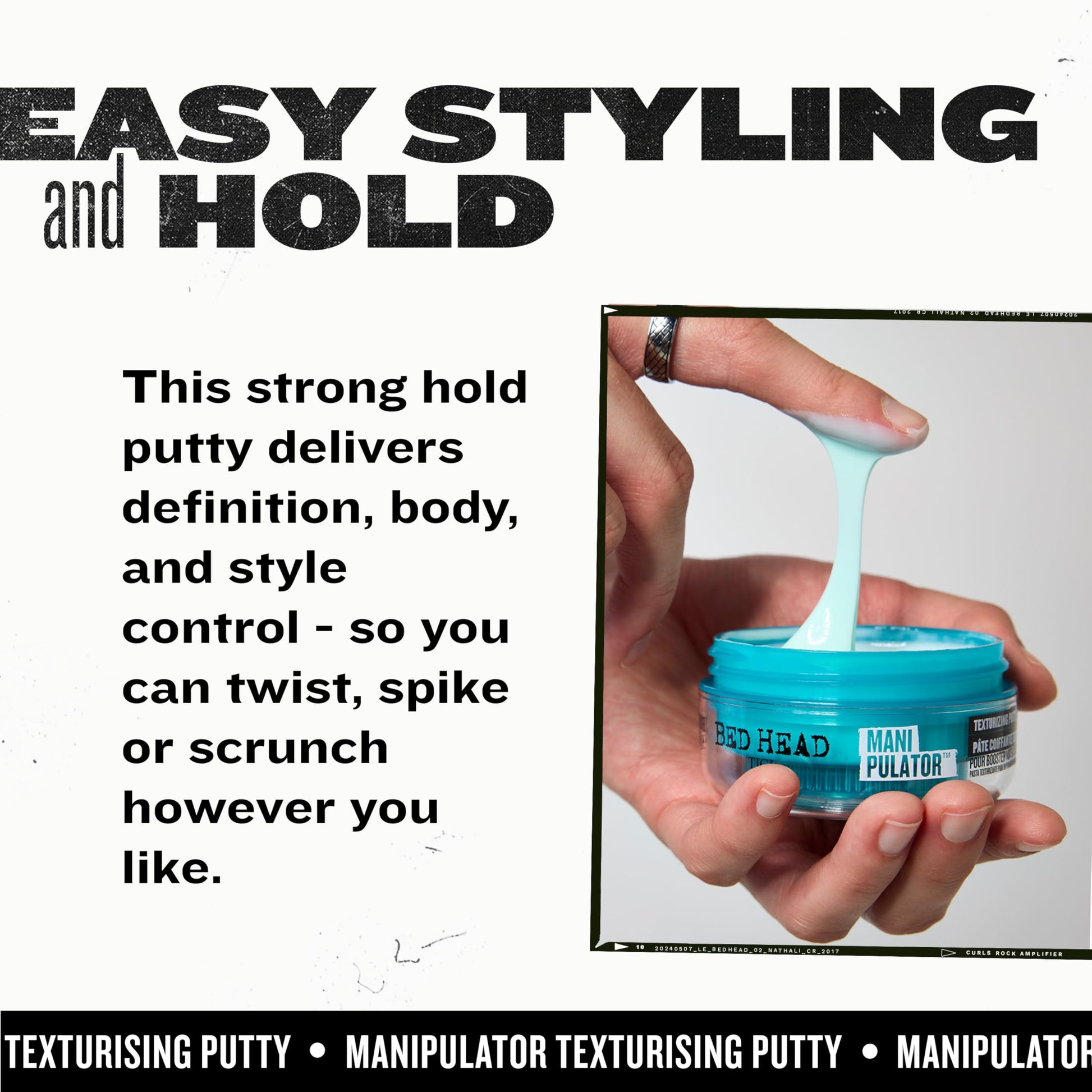 Authentic Bed Head by Tigi Manipulator for short hair styling
