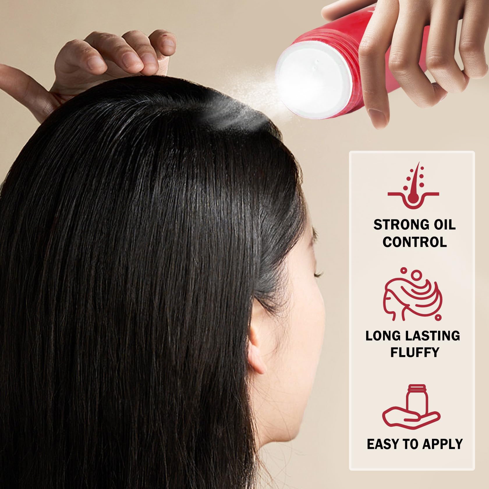 Xingxyuel hair powder for oil control and root lift