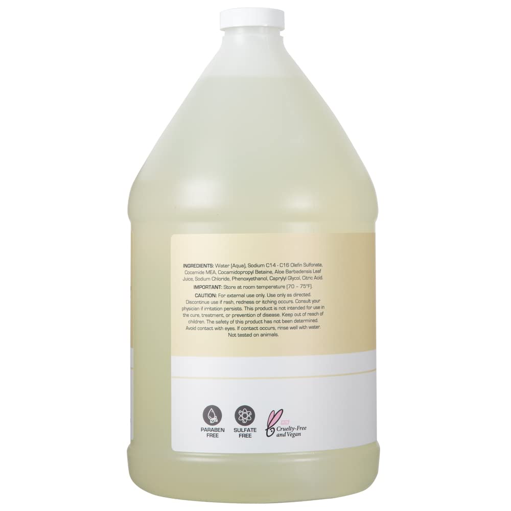 Large 1 gallon container of professional conditioning hand wash