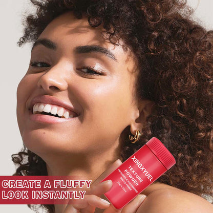Professional hair styling with Xingxyuel volumizing powder