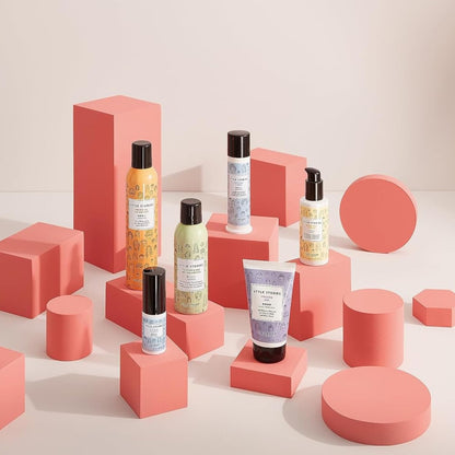 Close up of Alfaparf Milano Style Stories volumizing powder bottle