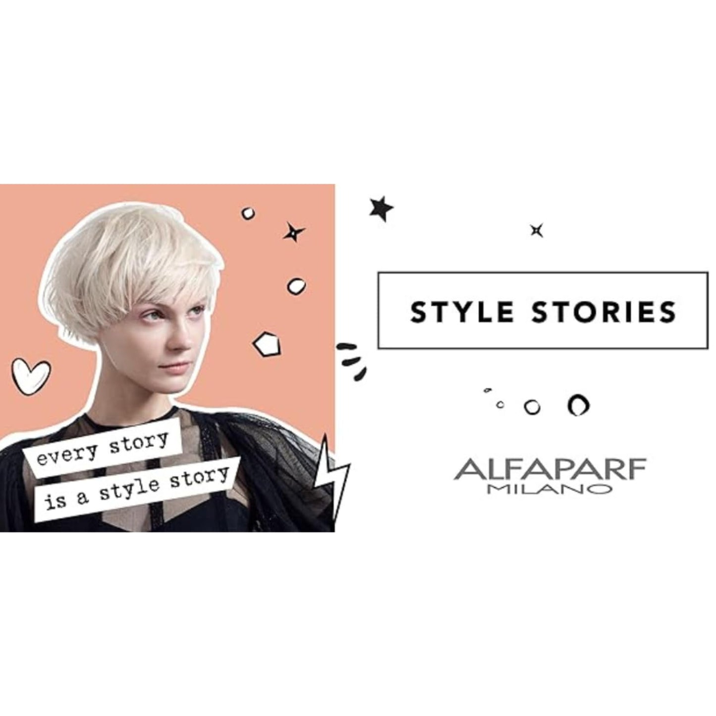Application of Alfaparf Milano Style Stories powder on hair roots