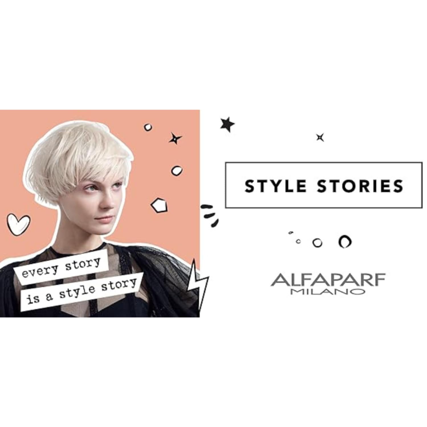 Application of Alfaparf Milano Style Stories powder on hair roots